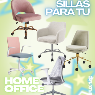 Las mejor selección de sillas de oficina para tu home office